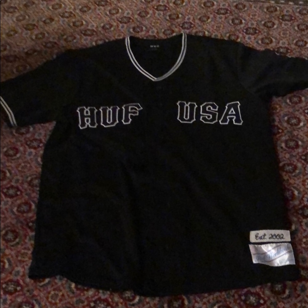 Huf baseball jersey
